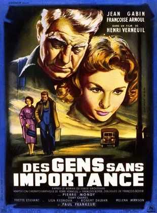 Affiche du film Des gens sans importance