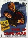 Affiche du film Vivre un grand amour