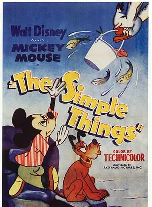 Affiche du film Mickey a la plage - Court Métrage