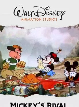 Affiche du film Le Rival de Mickey - Court Métrage