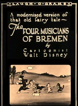 Affiche du film Les quatre musiciens de Bremen - Court Métrage