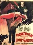 Affiche du film Frankenstein rencontre le Loup-garou