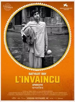 Affiche du film La Trilogie d'Apu : L'Invaincu