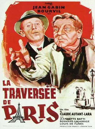 Affiche du film La Traversée de Paris