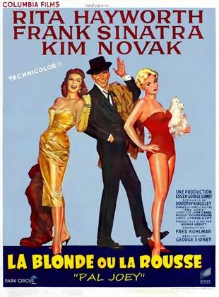 Affiche du film La Blonde ou la rousse