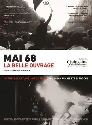 Affiche du film Mai 68, la belle ouvrage