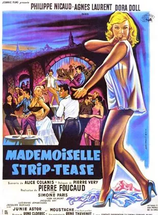 Affiche du film Mademoiselle strip-tease