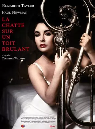Affiche du film La Chatte sur un toit brûlant