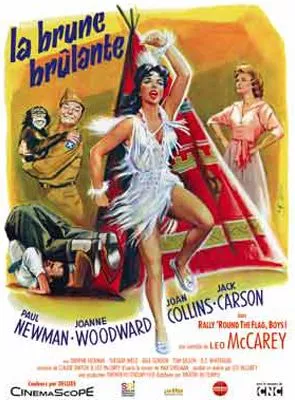Affiche du film La Brune brulante