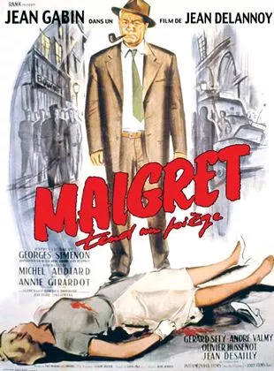 Affiche du film Maigret tend un piège