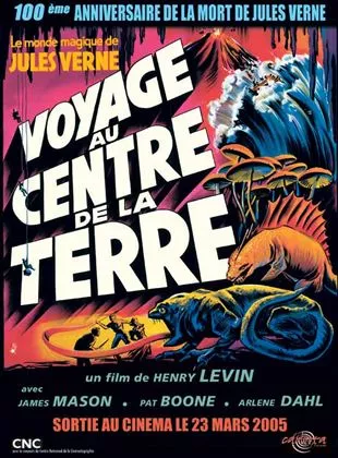 Affiche du film Voyage au centre de la Terre