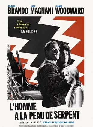 Affiche du film L'Homme à la peau de serpent