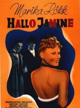 Affiche du film Hallo, Janine