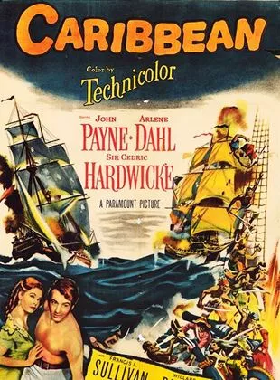 Affiche du film Le Trésor des Caraibes