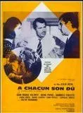 Affiche du film A chacun son dû