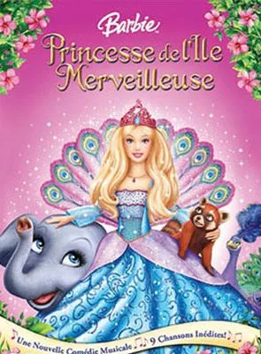 Affiche du film Barbie, Princesse de l'Île Merveilleuse