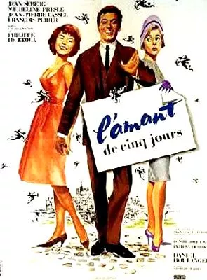 Affiche du film L'Amant de cinq jours