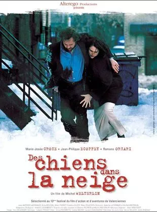 Affiche du film Des chiens dans la neige