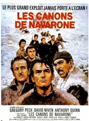 Affiche du film Les Canons de Navarone
