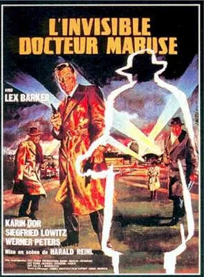 Affiche du film L'Invisible Docteur Mabuse