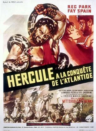 Affiche du film Hercule à la conquête de l'Atlantide