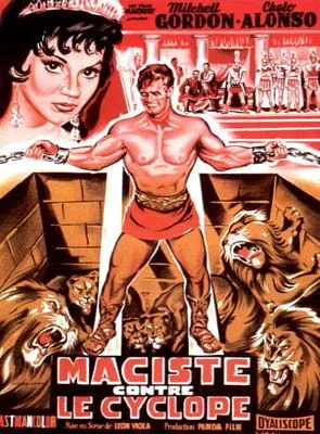 Affiche du film Maciste contre le cyclope