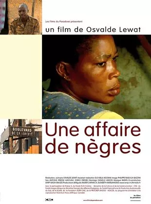 Affiche du film Une affaire de nègres