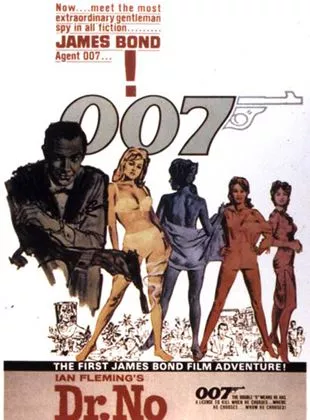 Affiche du film James Bond 007 contre Dr. No