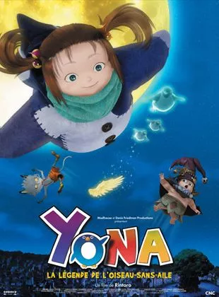 Affiche du film Yona, la légende de l'oiseau-sans-aile