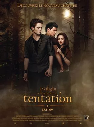 Affiche du film Twilight - Chapitre 2 : tentation Affiche du film Twilight - Chapitre 2 : tentation