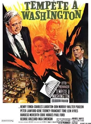 Affiche du film Tempête à Washington