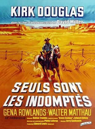 Affiche du film Seuls sont les indomptés