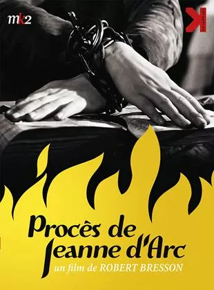 Affiche du film Procès de Jeanne d'Arc