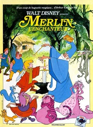 Affiche du film Merlin l'enchanteur