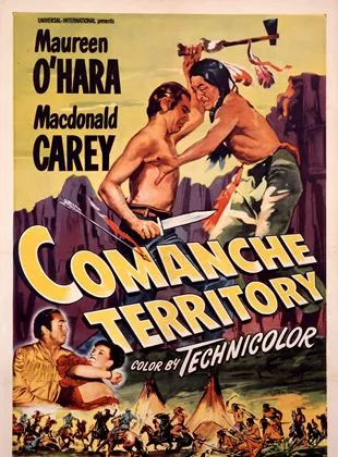 Affiche du film Sur le territoire des Comanches