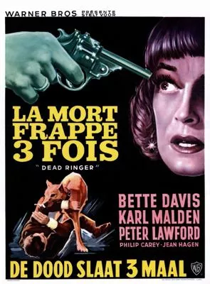 Affiche du film La Mort frappe trois fois