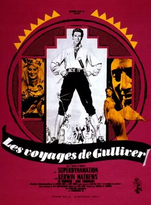 Affiche du film Les Voyages de Gulliver