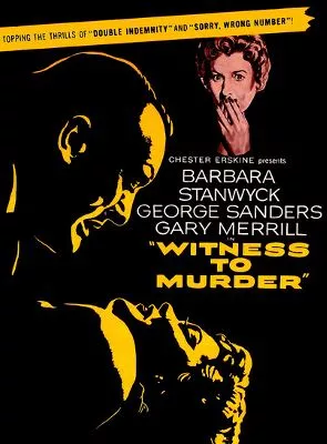 Affiche du film Témoin de ce meurtre