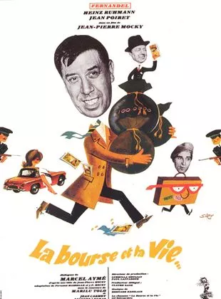 Affiche du film La Bourse et la Vie