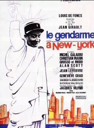 Affiche du film Le Gendarme à New York