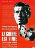 Affiche du film La Guerre est finie