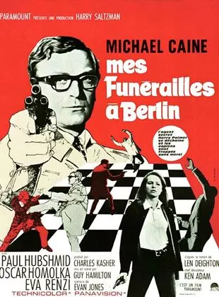 Affiche du film Mes funérailles à Berlin