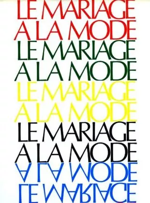 Affiche du film Le Mariage à la mode