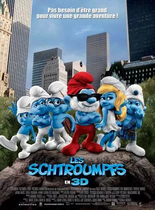 Affiche du film Les Schtroumpfs