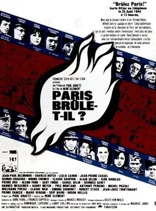 Affiche du film Paris brûle-t-il ?