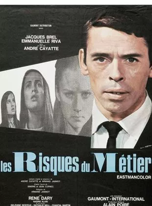 Affiche du film Les Risques du métier