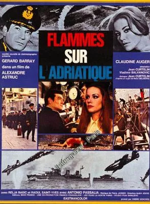 Affiche du film Flammes sur l'Adriatique