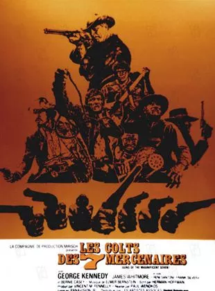 Affiche du film Les Colts des sept mercenaires