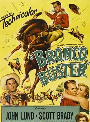 Affiche du film Les Rois du rodéo