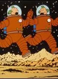 Affiche du film Les Aventures de Tintin: on a marché sur la Lune - Court Métrage